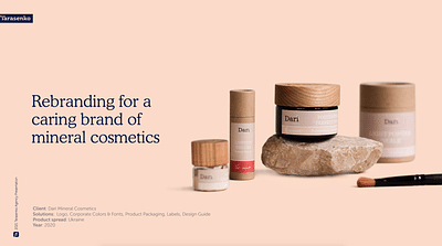 Rebranding for a Mineral Cosmetics Brand - Branding y posicionamiento de marca