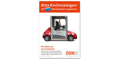 DSW21 – Bitte Ein(Um)steigen! - Webseitengestaltung