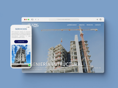ADS Ingeniería Estructural - Aplicación Web