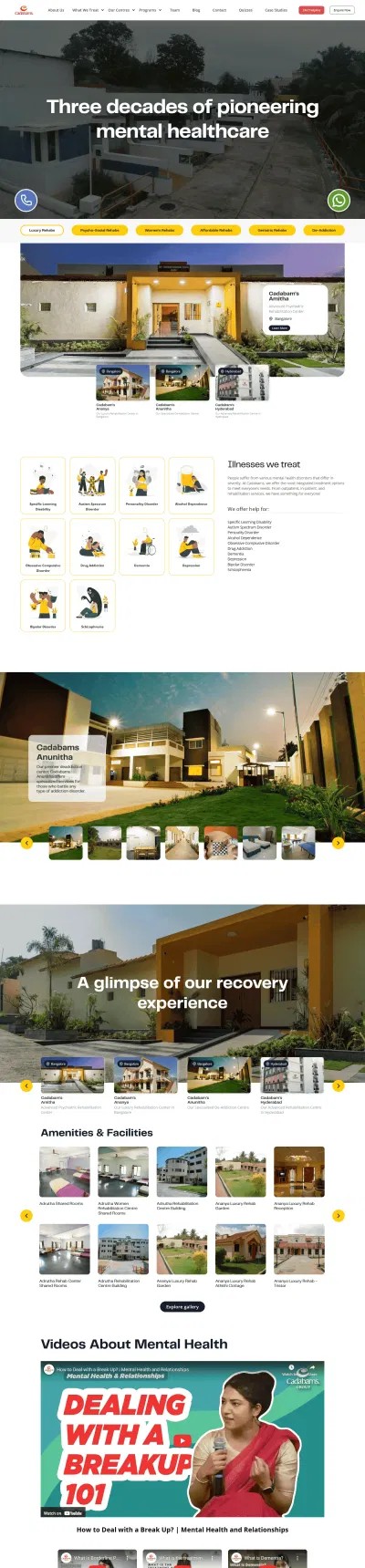 Cadabams - Creación de Sitios Web