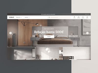 Ecommerce muebles | Kibuc - Diseño Gráfico