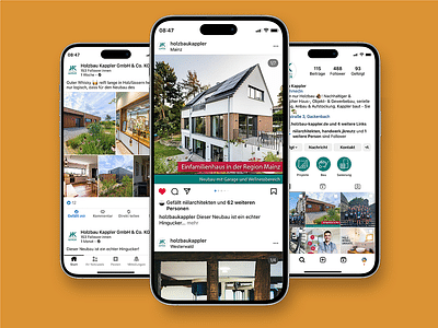 Content Creation & Social Media | Holzbau Kappler - Social Media