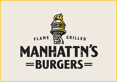 🍔🔥 Manhattn's Burgers I Branding I Food - Image de marque & branding