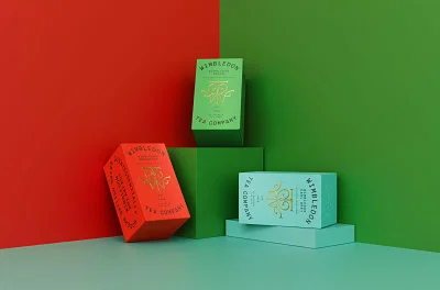 Wimbledon Tea Co : Identité & Packaging - Verpackungsdesign