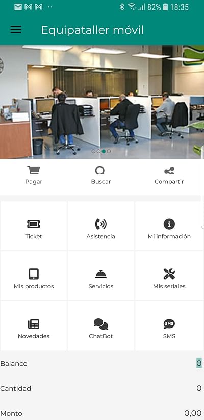 Equipateller Móvil - Applicazione Mobile