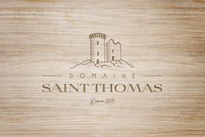 Domaine St Thomas - Création de logo - Diseño Gráfico