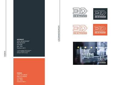 Corporate Design und Website 3Dstrong - Grafikdesign