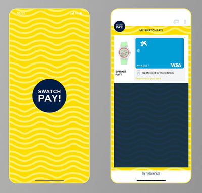 SwatchPay! - Application mobile