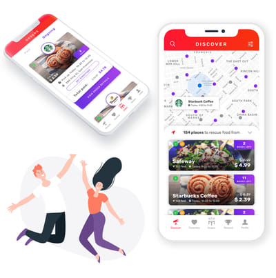 Product Design - MealBox App /Rescue leftover food - Image de marque & branding