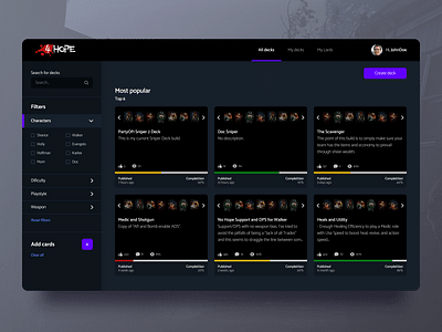 Game Website UXUI Improvements - Usabilidad (UX/UI)