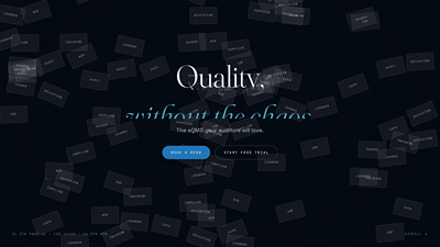 Quality SaaS website - Webseitengestaltung