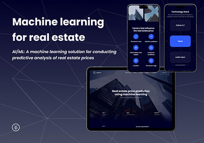 Machine learning for real estate - Artificial Intelligence