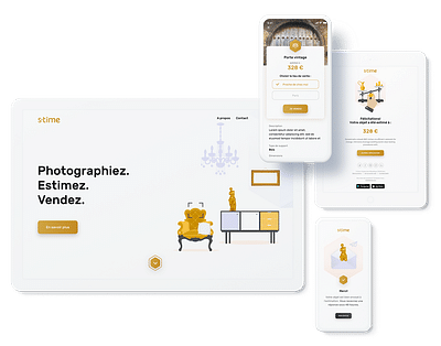 Stime, du logo à l’expérience utilisateur - E-commerce
