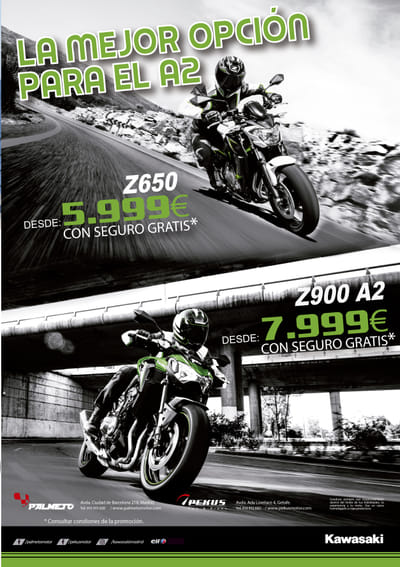 Campaña de promoción Kawasaki Madrid - Creación de Sitios Web