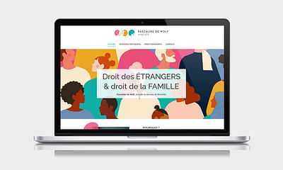 Pascaline De Wolf - Site web & graphisme - Design & graphisme
