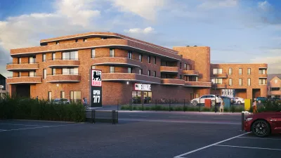 Delhaize Dessel – 3D visualisatie van een gemengd project - 3D