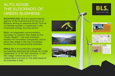 THE ELDORADO OF GREEN BUSINESS - Pubblicità