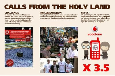 CALLS FROM THE HOLY LAND - Advertising