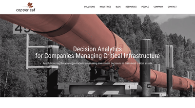 Copperleaf Wordpress Redesign, SEO, SEM - Digital Strategy