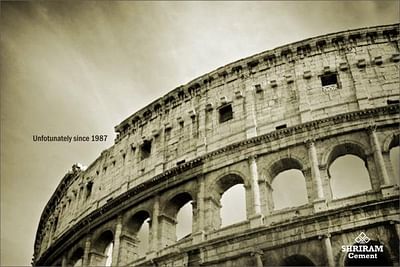 Colloseum, Rome - Werbung