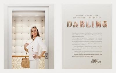 Lift your style, Darling - Publicidad