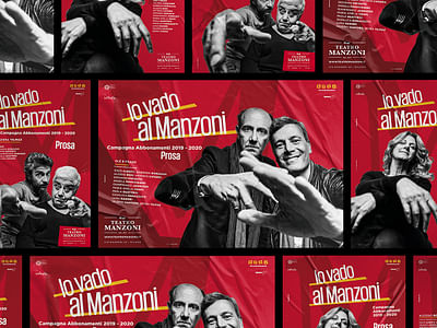 Teatro Manzoni > Stagione 2019/2020 - Graphic Design