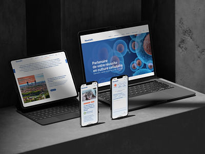 NewCellX - Création du site web - Creación de Sitios Web