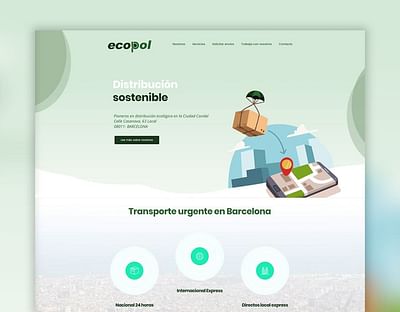 Ecopol - Diseño web corporativa - Branding y posicionamiento de marca