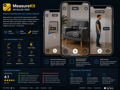 AR-Based Measurement Mobile App - App móvil