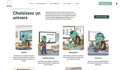 Stratégie digitale Maison Édition Roguiman - Webseitengestaltung