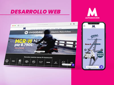 M Automoción - Desarrollo web - E-commerce