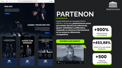 Caso de éxito | Partenon Sagres - Redes Sociales