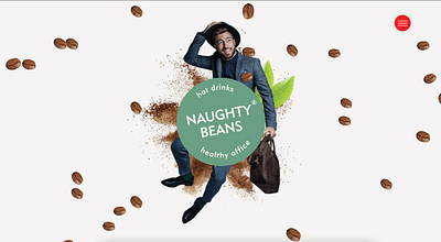 Website Naughty Beans - Branding & Positioning