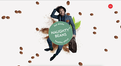 Website Naughty Beans - Branding & Positionering