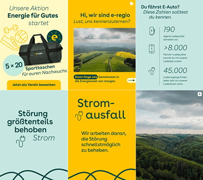 Mit voller Energie in den Social-Media-Feed - Social Media