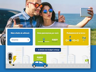 Refonte d'un site B2C - Bornes de recharge - Création de site internet