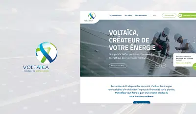 Refonte Design - Voltaïca - Stratégie digitale