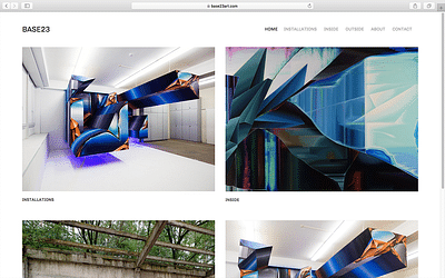 Base23 - Webportfolio - Design & graphisme