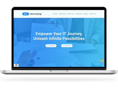 Website for canadian Recruiting company - Creación de Sitios Web