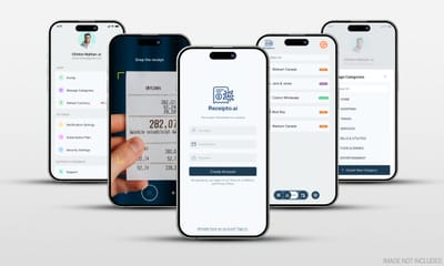 Receipto.ai - Webanwendung