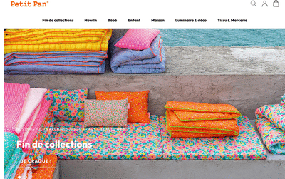 Création de boutique shopify pour Petitpan - Digital Strategy