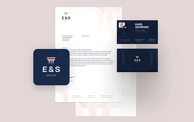Brand identity redesign for a legal company - Ontwerp