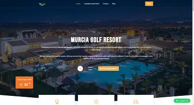 Murcia Golf Resort - Creación de Sitios Web