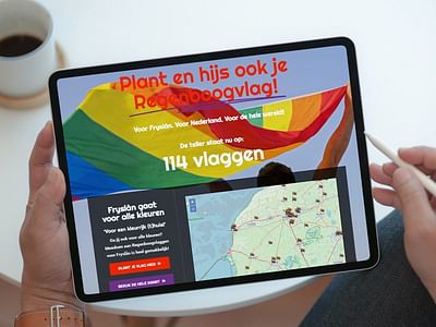 Regenboogvlaggen voor Nederland - Creazione di siti web