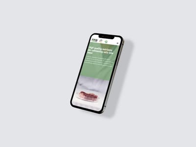 Landingpage für die PanBioTech GmbH - Webseitengestaltung