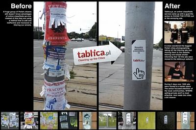 CLEANING UP THE CITIES - Advertising