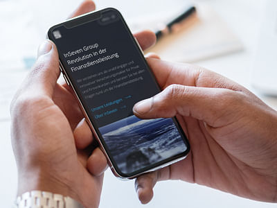 Corporate Webseite für die InSeven Group GmbH - Digitale Strategie