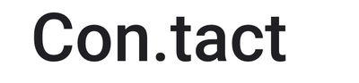 Contact - Mobile App