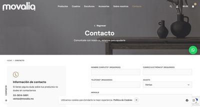 Movalia - E-commerce