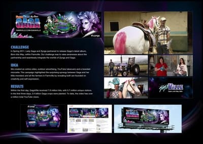 LADY GAGA GOES TO FARMVILLE - Advertising